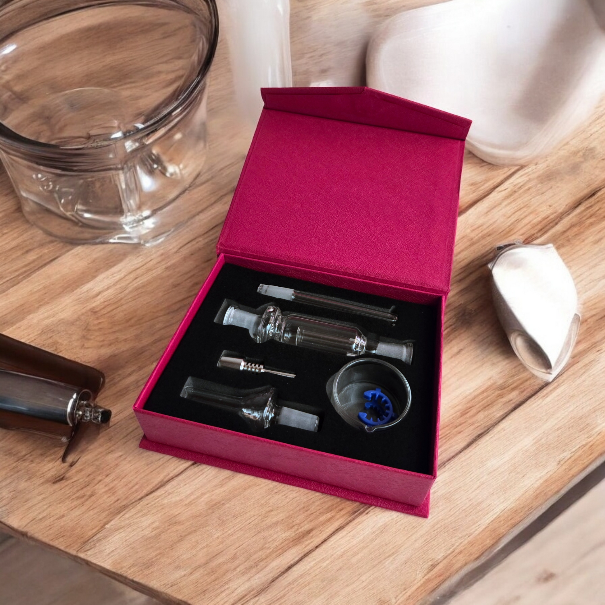 10 Gage Nectar Collector Set Compact Travel Dab Kit