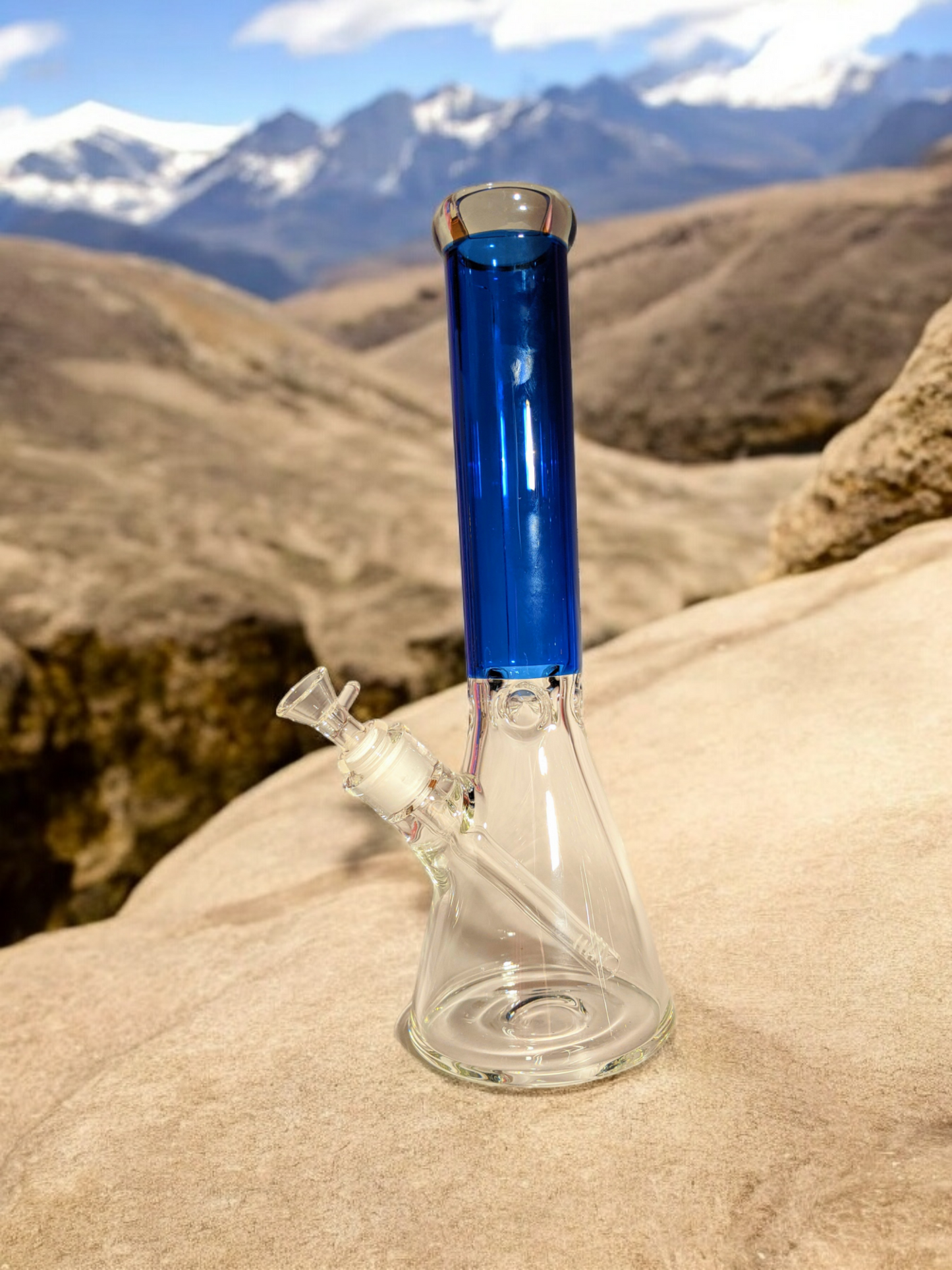 14” Classic Cobalt Blue Grip Beaker