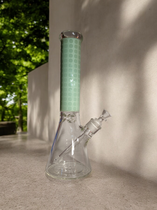 14" Mint Sandblasted Malicia Beaker