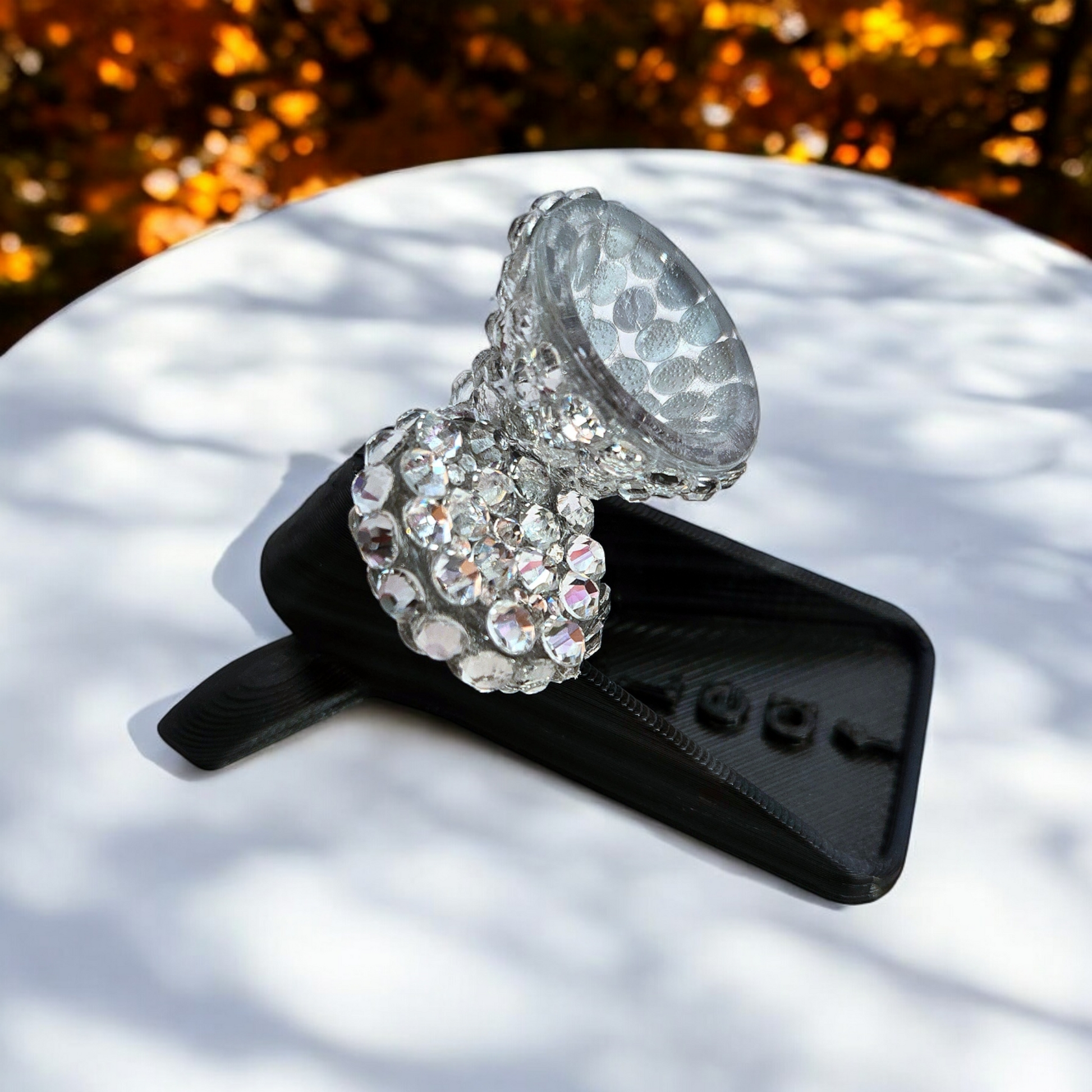 Hot Chick Rhinestone Bowl