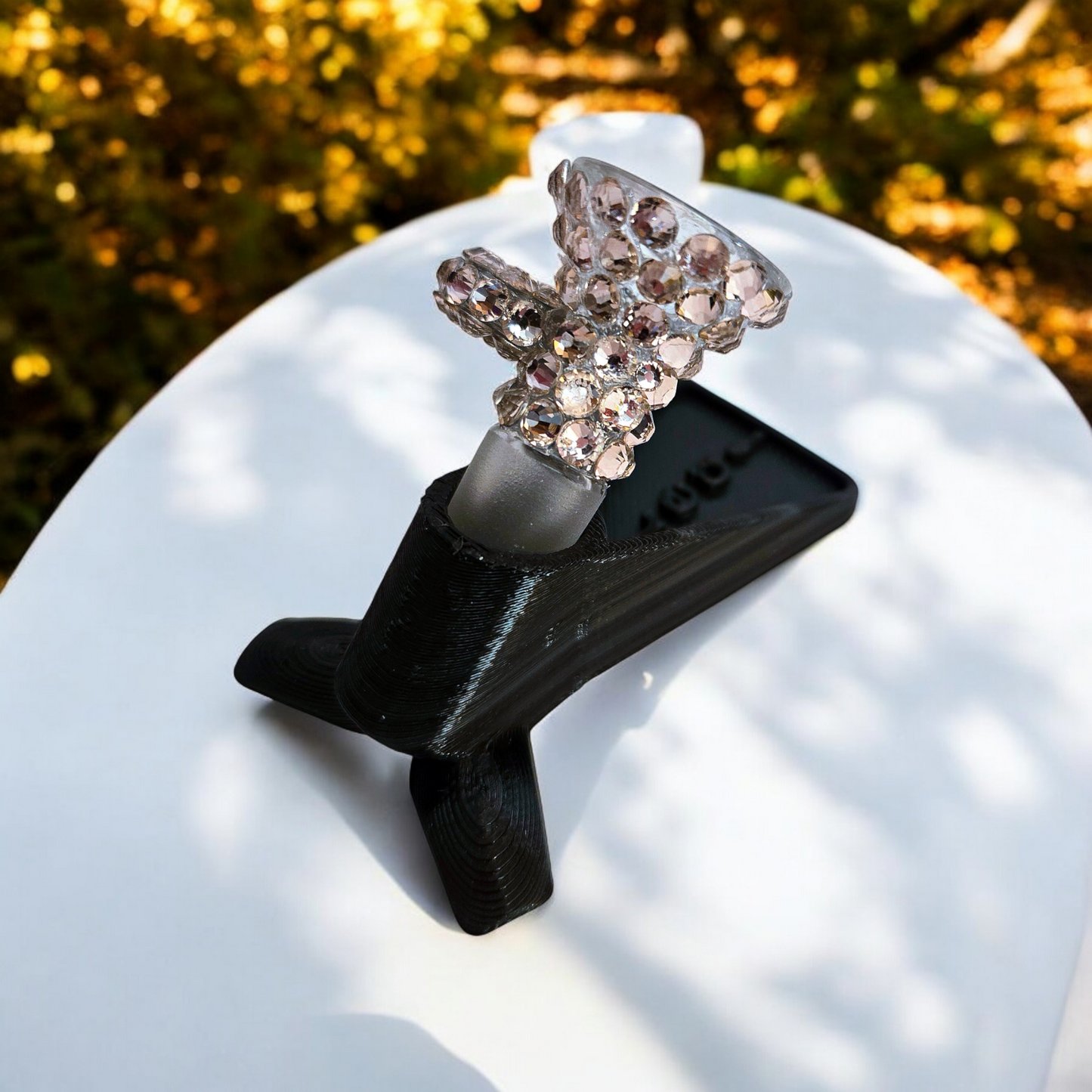 Hot Chick Rhinestone Bowl