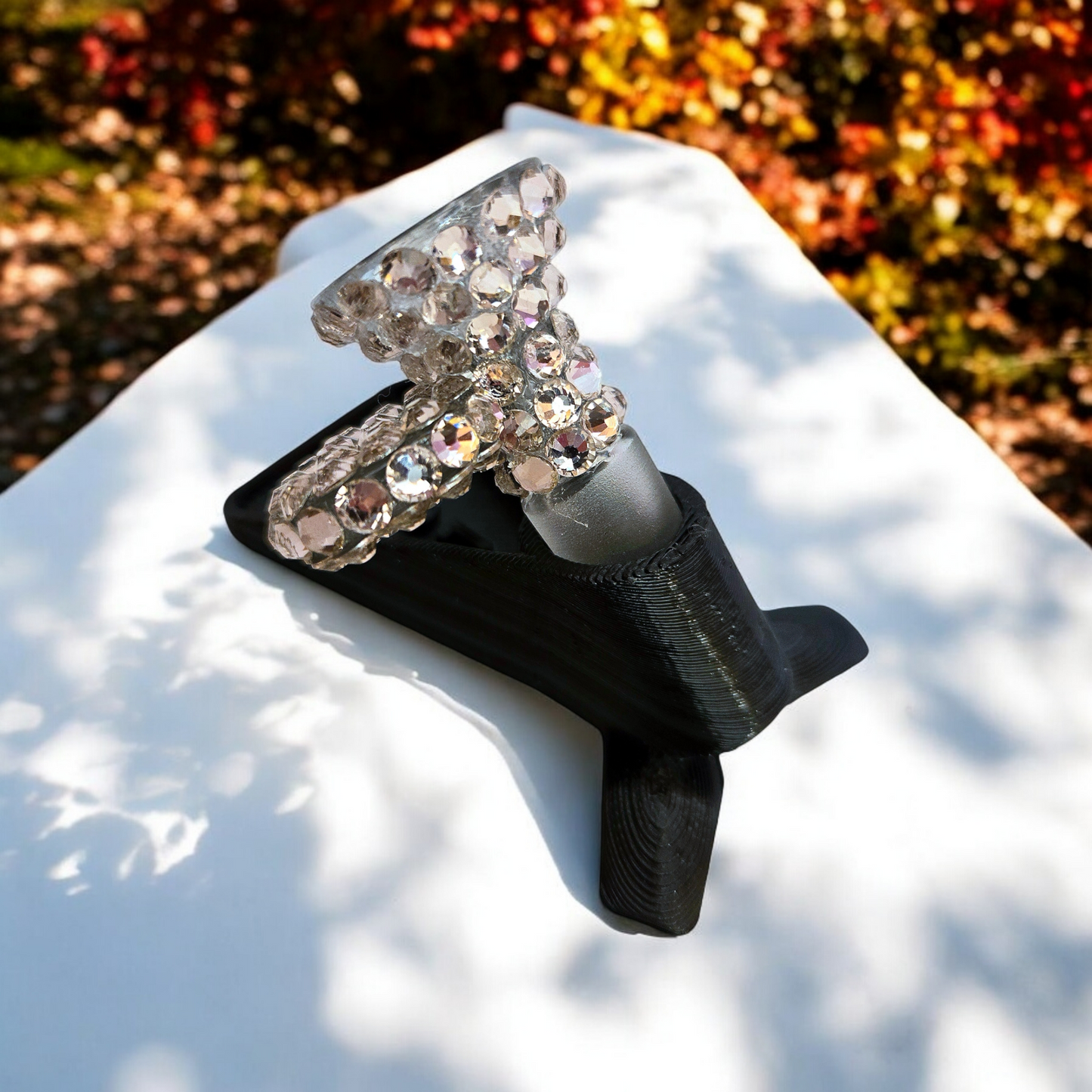 Hot Chick Rhinestone Bowl