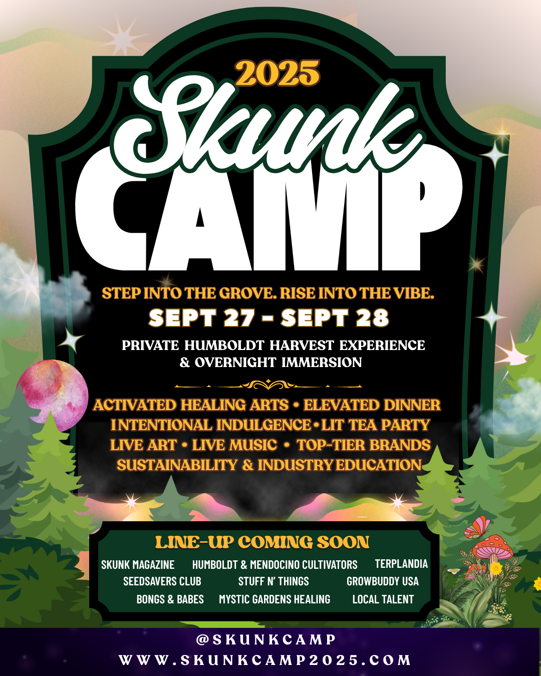 SKUNK CAMP 2025 - A Humboldt Harvest Experience