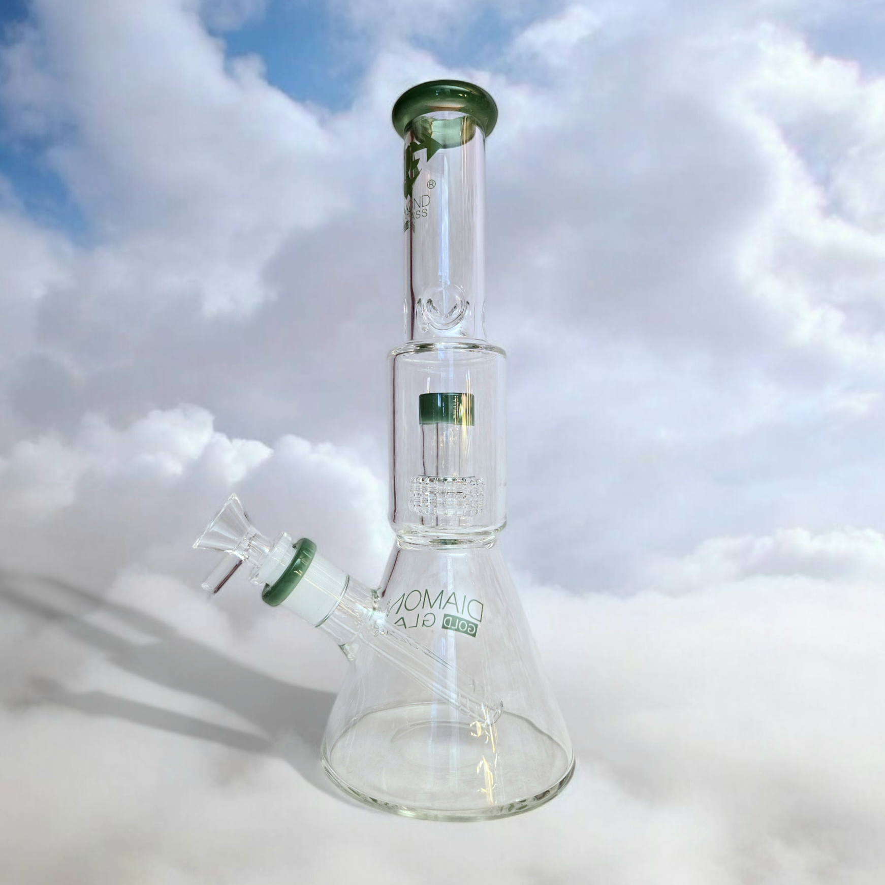 12" 7mm Matrix Diamond Beaker