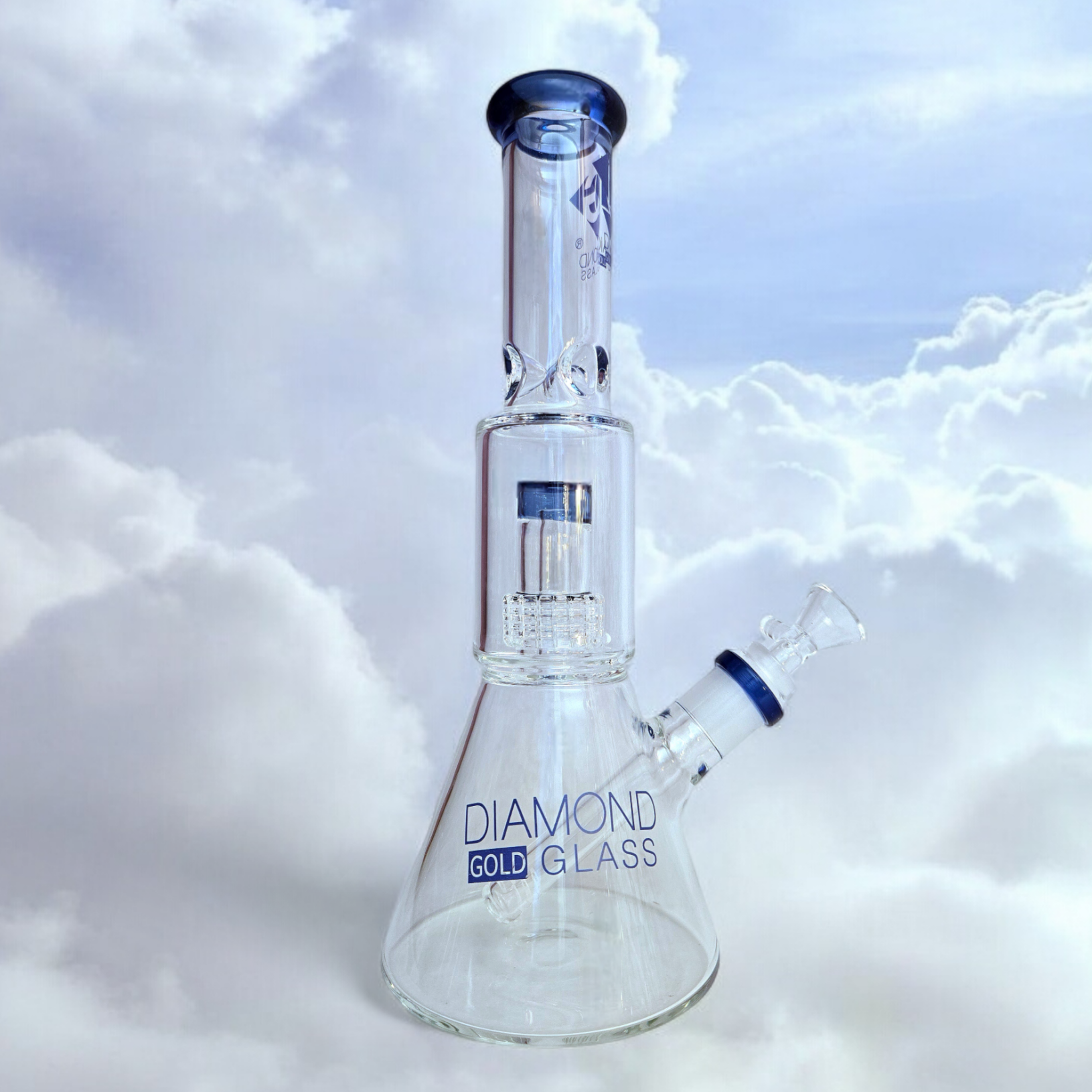 12" 7mm Matrix Diamond Beaker