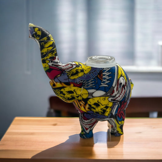 Elephant Silicone Pipe