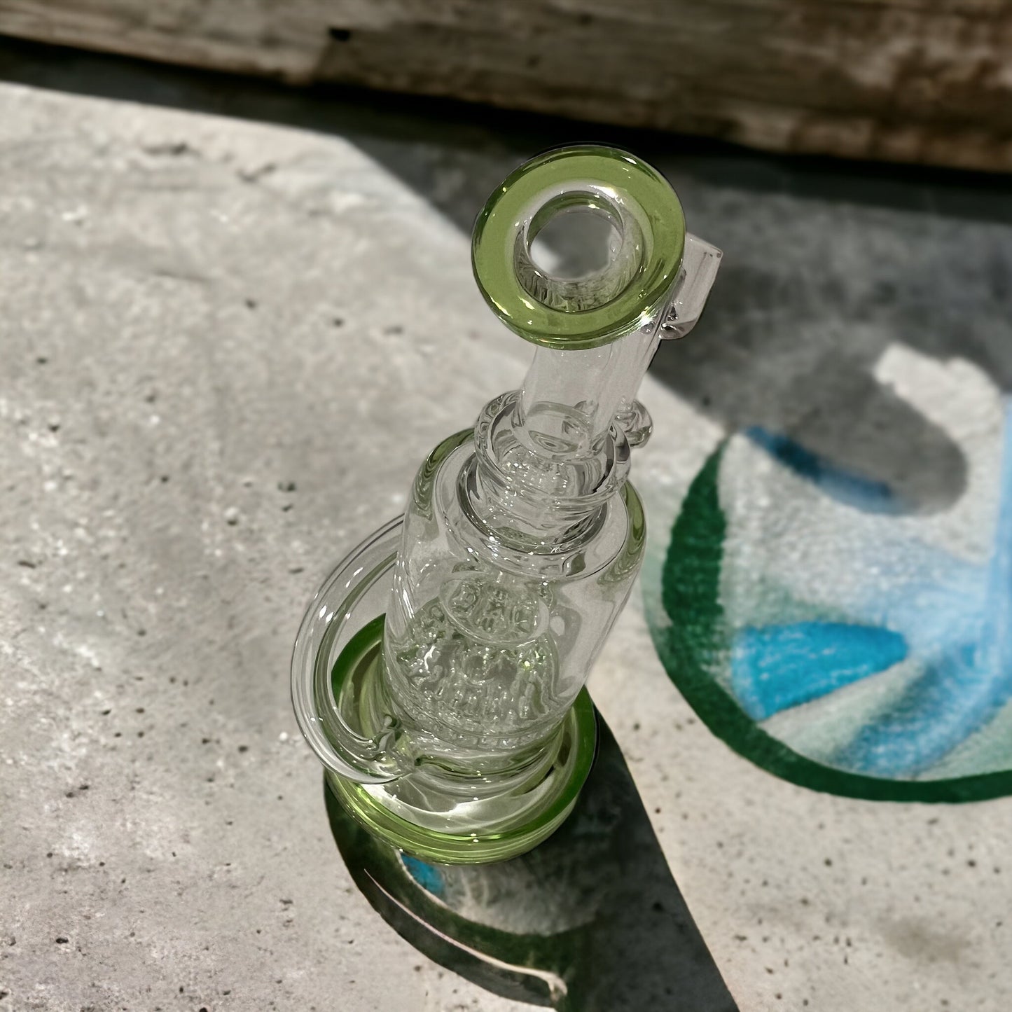 Classy Color Mini Recycler Rig
