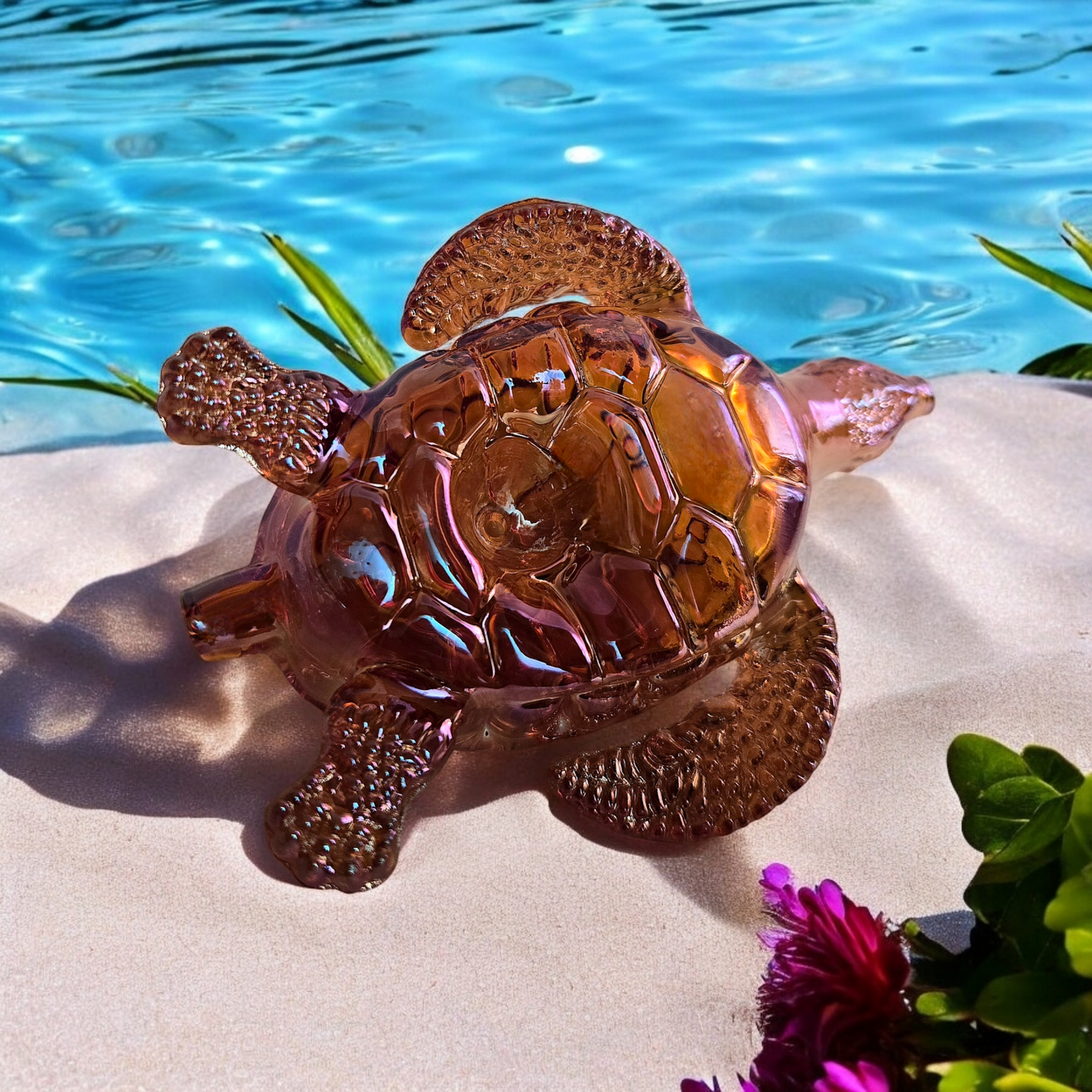 Sculpted Turtle Handpipe