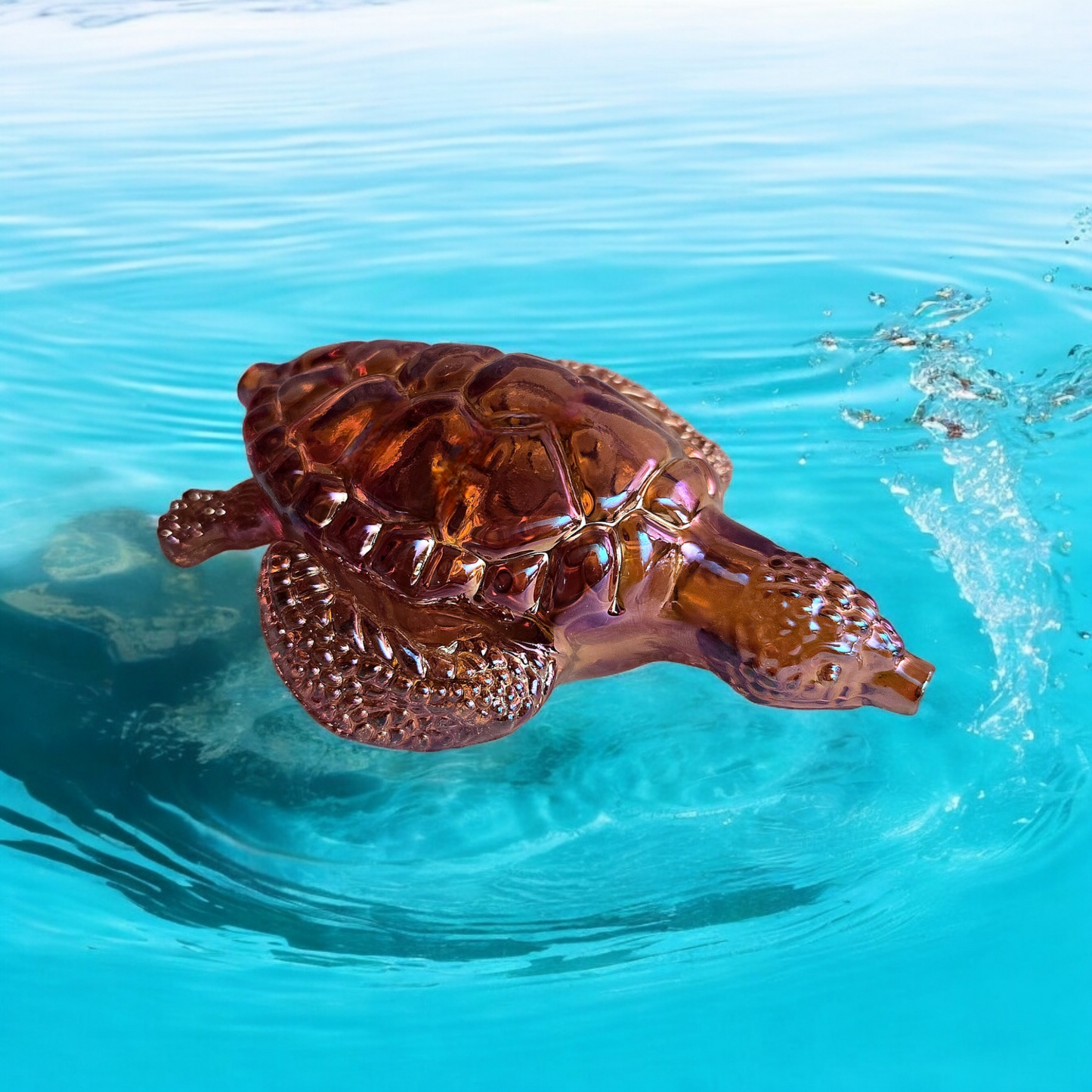 Sculpted Turtle Handpipe