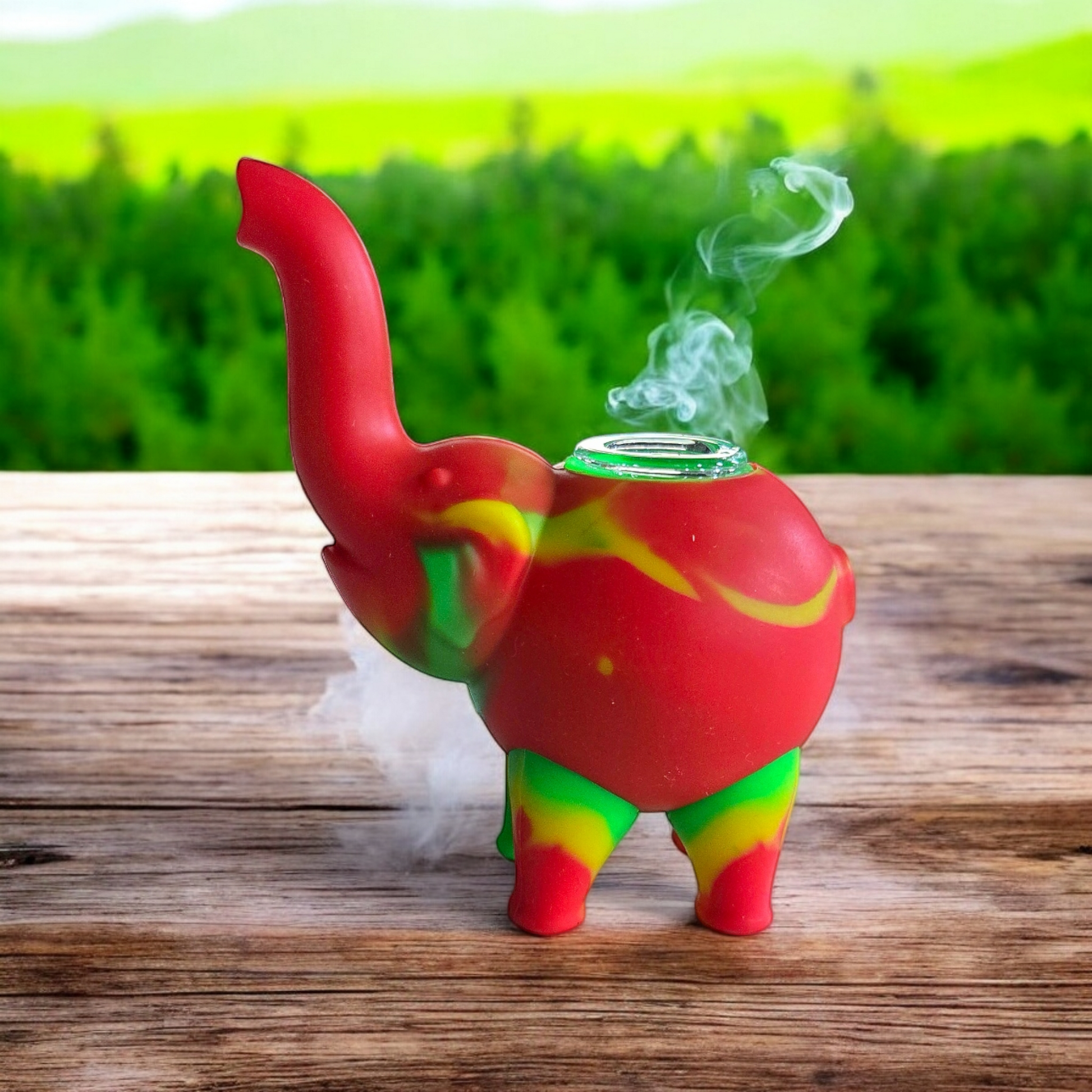 Silicone Elephant Pipe