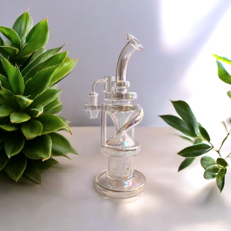 Premium dab rigs designed for smooth and efficient concentrate usage, featuring percolators, quartz bangers, and durable glass construction for an elevated dabbing experience.