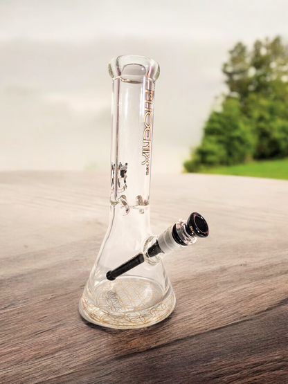 16” Phoenix Flower of Life Beaker