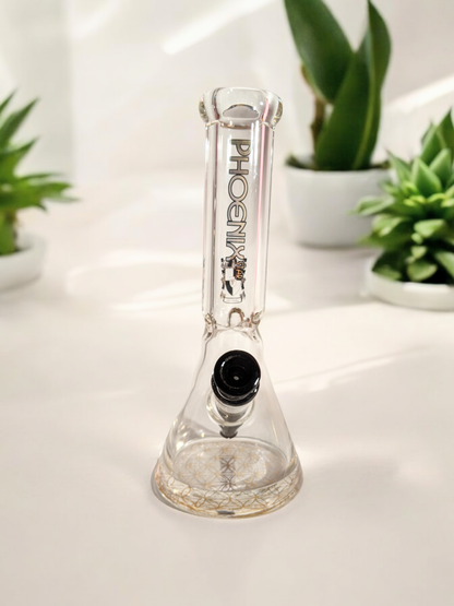 16” Phoenix Flower of Life Beaker