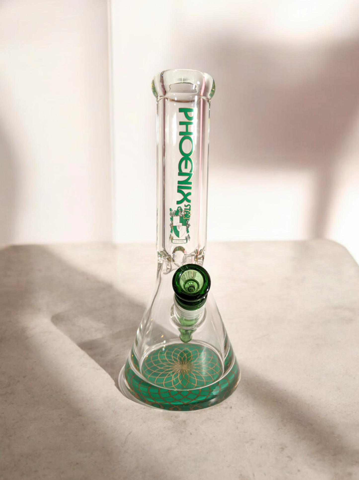 16” Phoenix Flower of Life Beaker