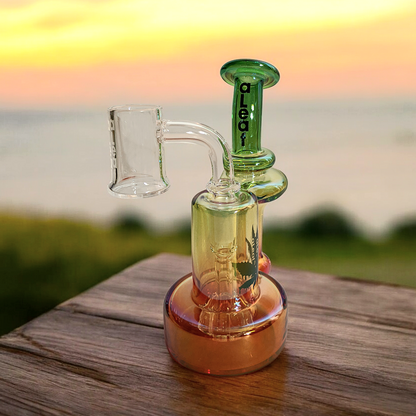 5" A-Leaf Mini Recycler Rig