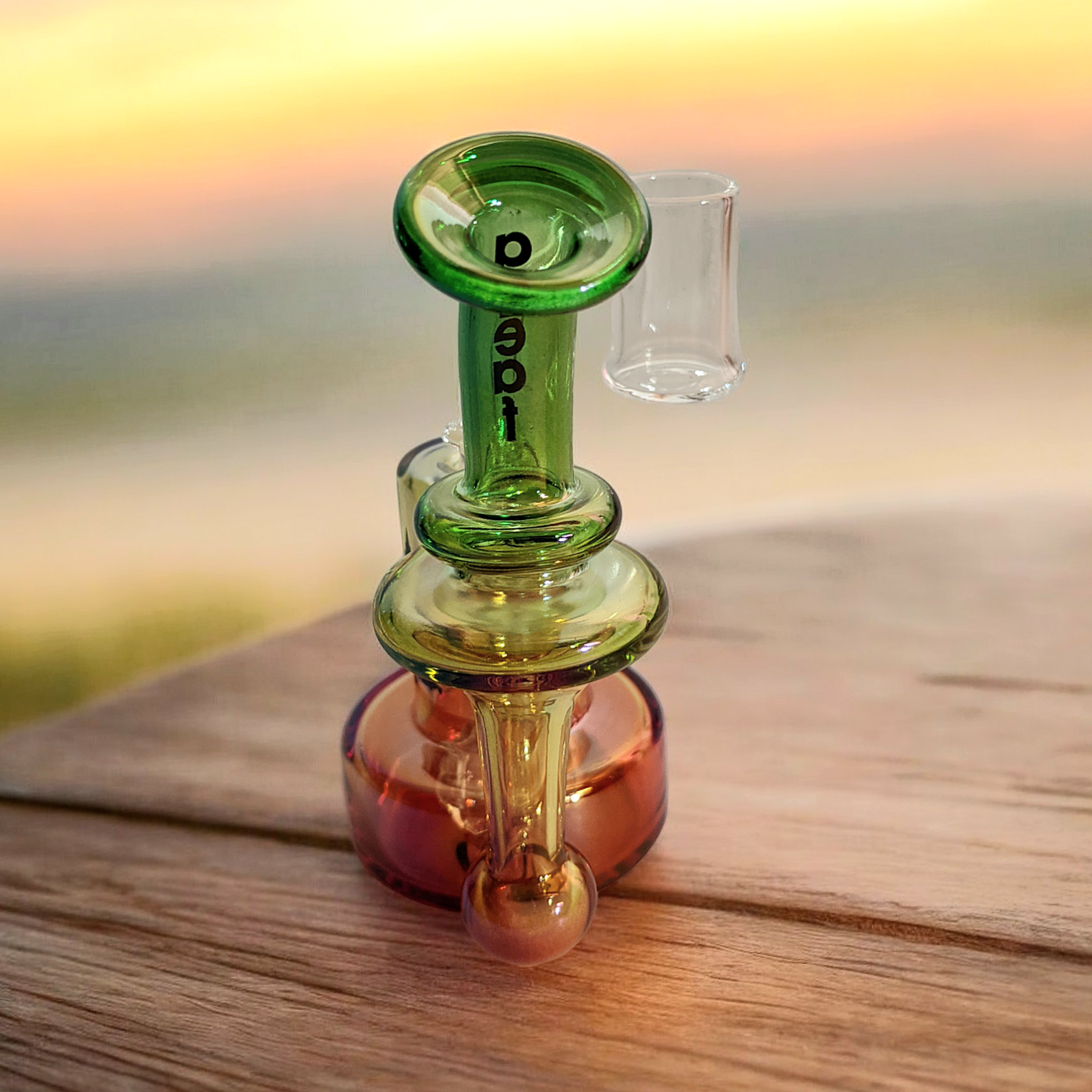 5" A-Leaf Mini Recycler Rig