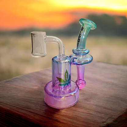 5" A-Leaf Mini Recycler Rig