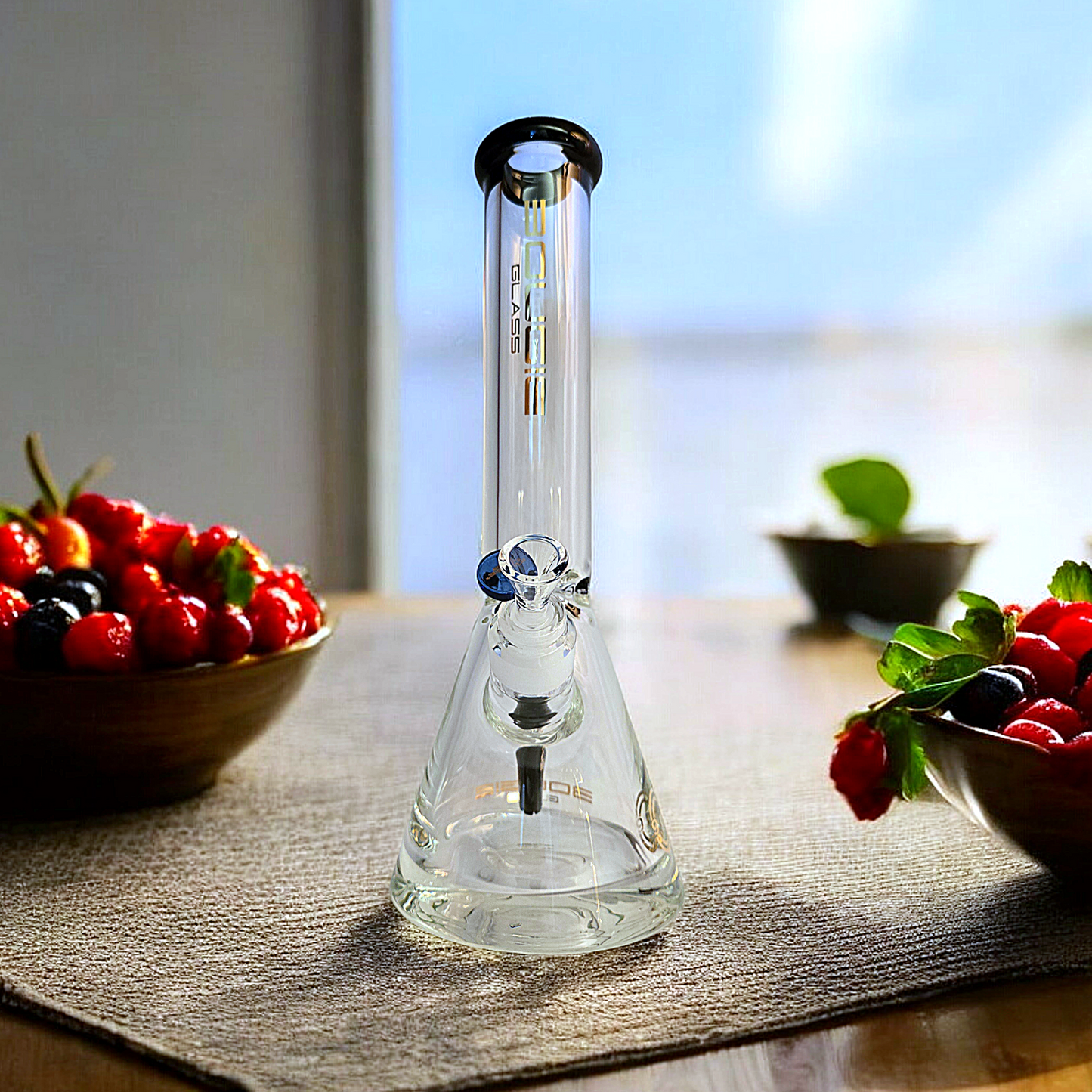 14" Bougie 9mm Beveled Bottom Beaker