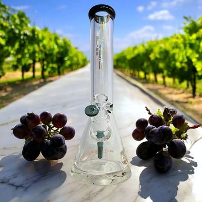 14" Bougie 9mm Beveled Bottom Beaker