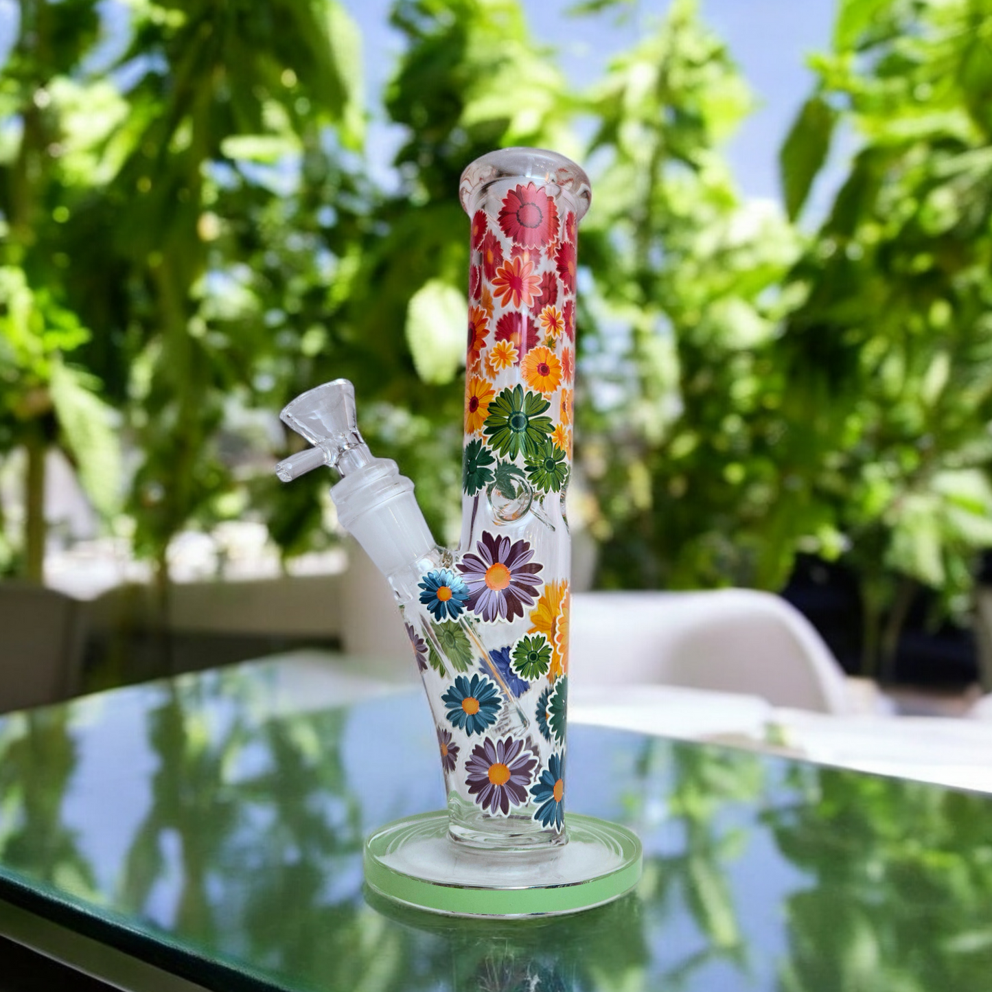 10" Floral Mini Tube