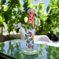 10" Floral Mini Tube