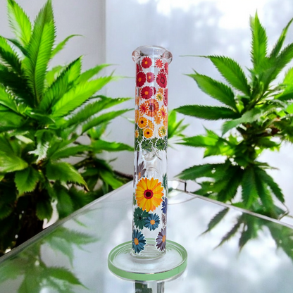 10" Floral Mini Tube