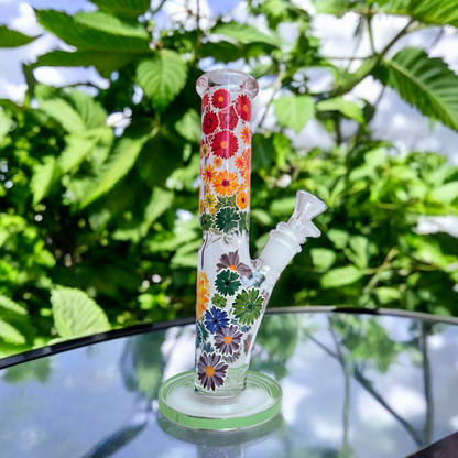 10" Floral Mini Tube