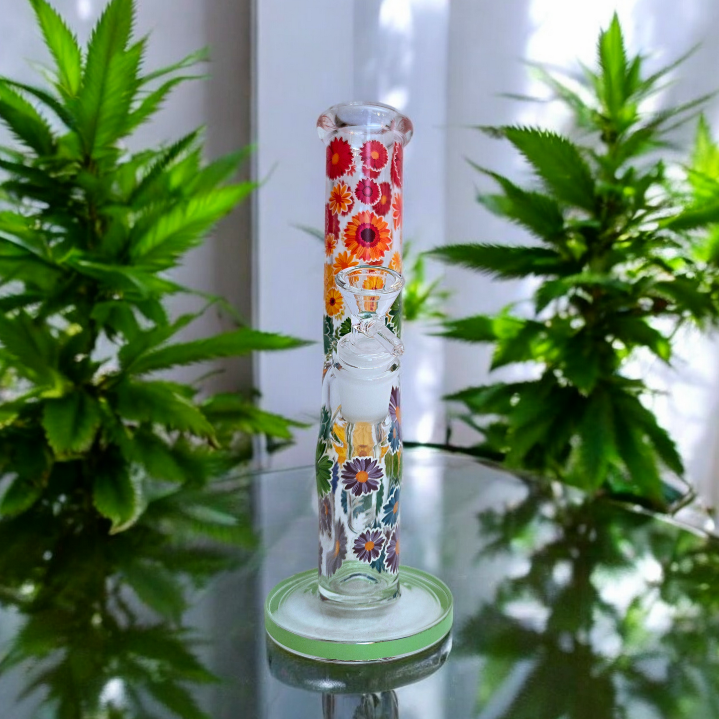 10" Floral Mini Tube