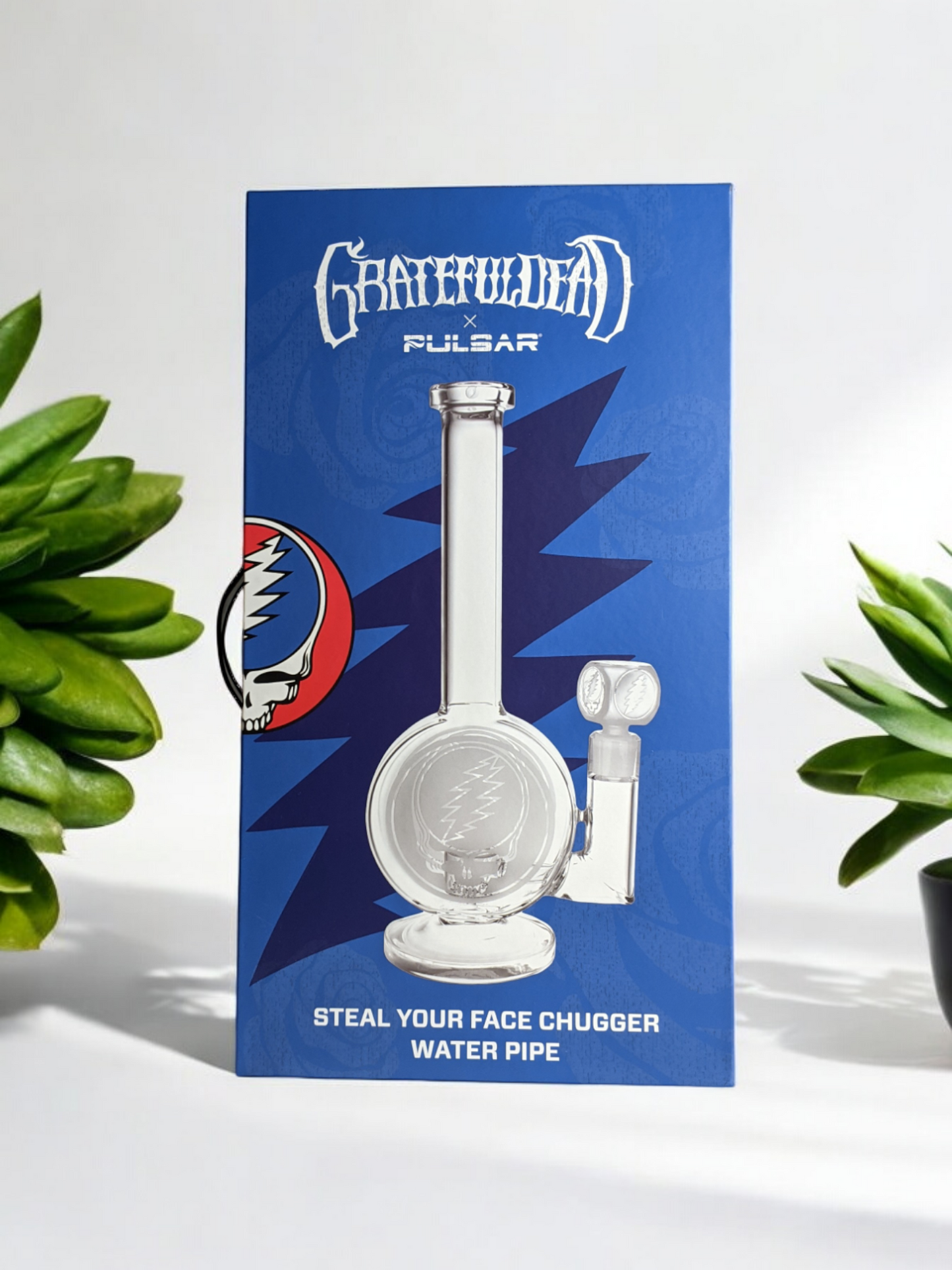 Grateful Dead Steal Your Face Chugger Bong