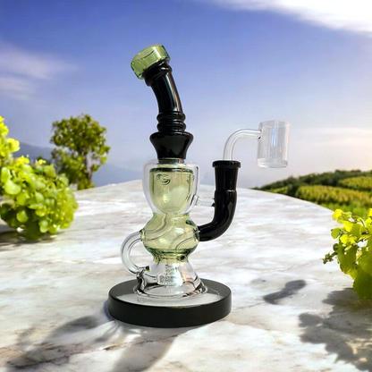 8” Elegant Internal Recycler Rig