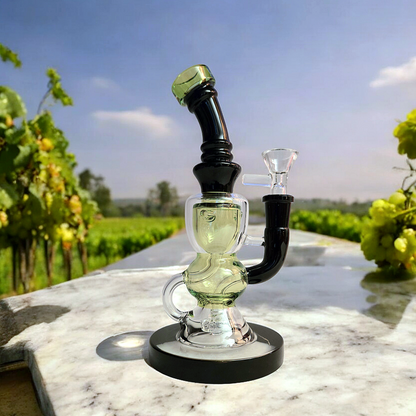 8” Elegant Internal Recycler Rig