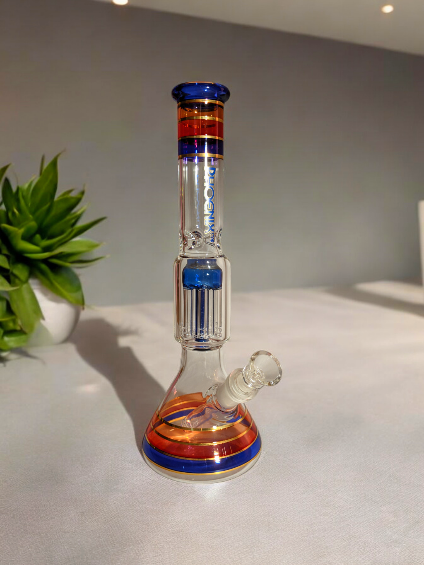 13" Phoenix Tree Perc Beaker