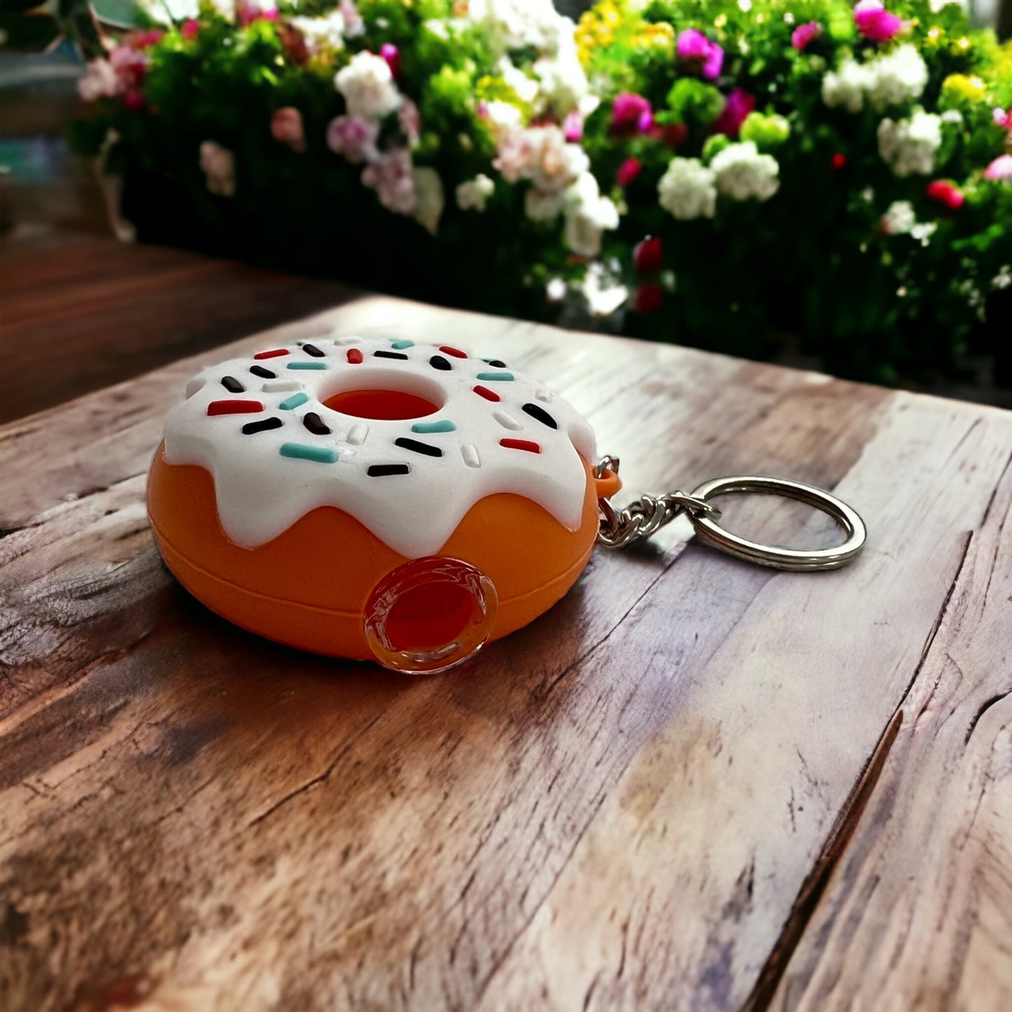 Donut Keychain Pipe