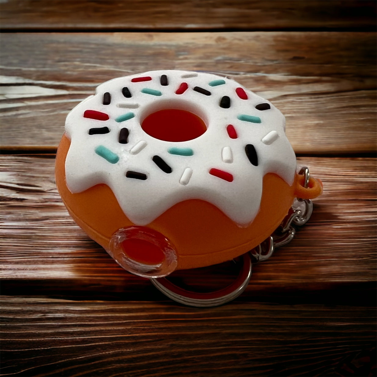 Donut Keychain Pipe