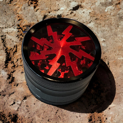 Red & Black Magnetic Grinder