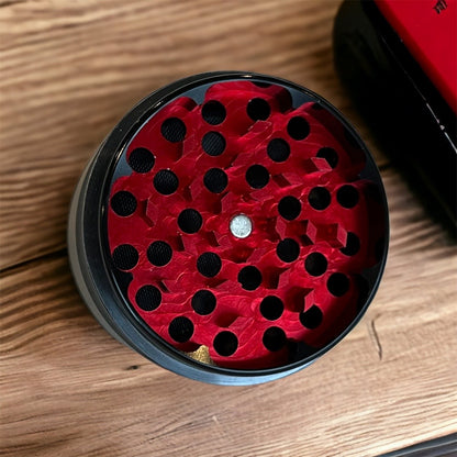 Red & Black Magnetic Grinder