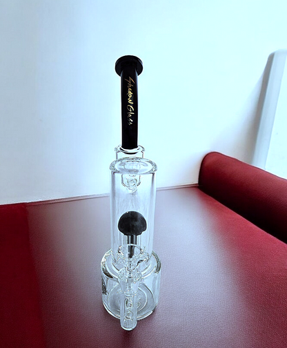 12" Shadow Glass Sherlock Bubbler