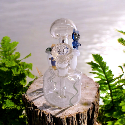 7" Shroom Village Rig & Waterpipe