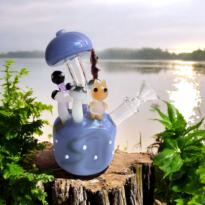 7" Shroom Village Rig & Waterpipe