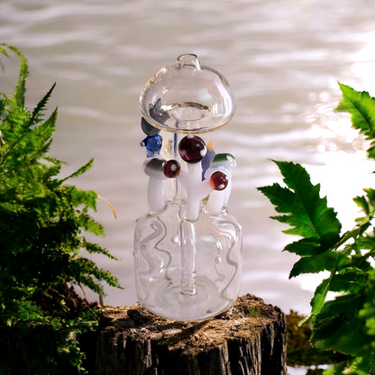 7" Shroom Village Rig & Waterpipe