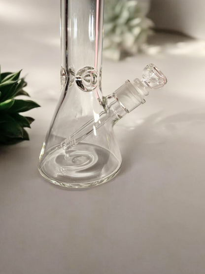 10" Basic Clear 9mm Phat-Joint Beaker