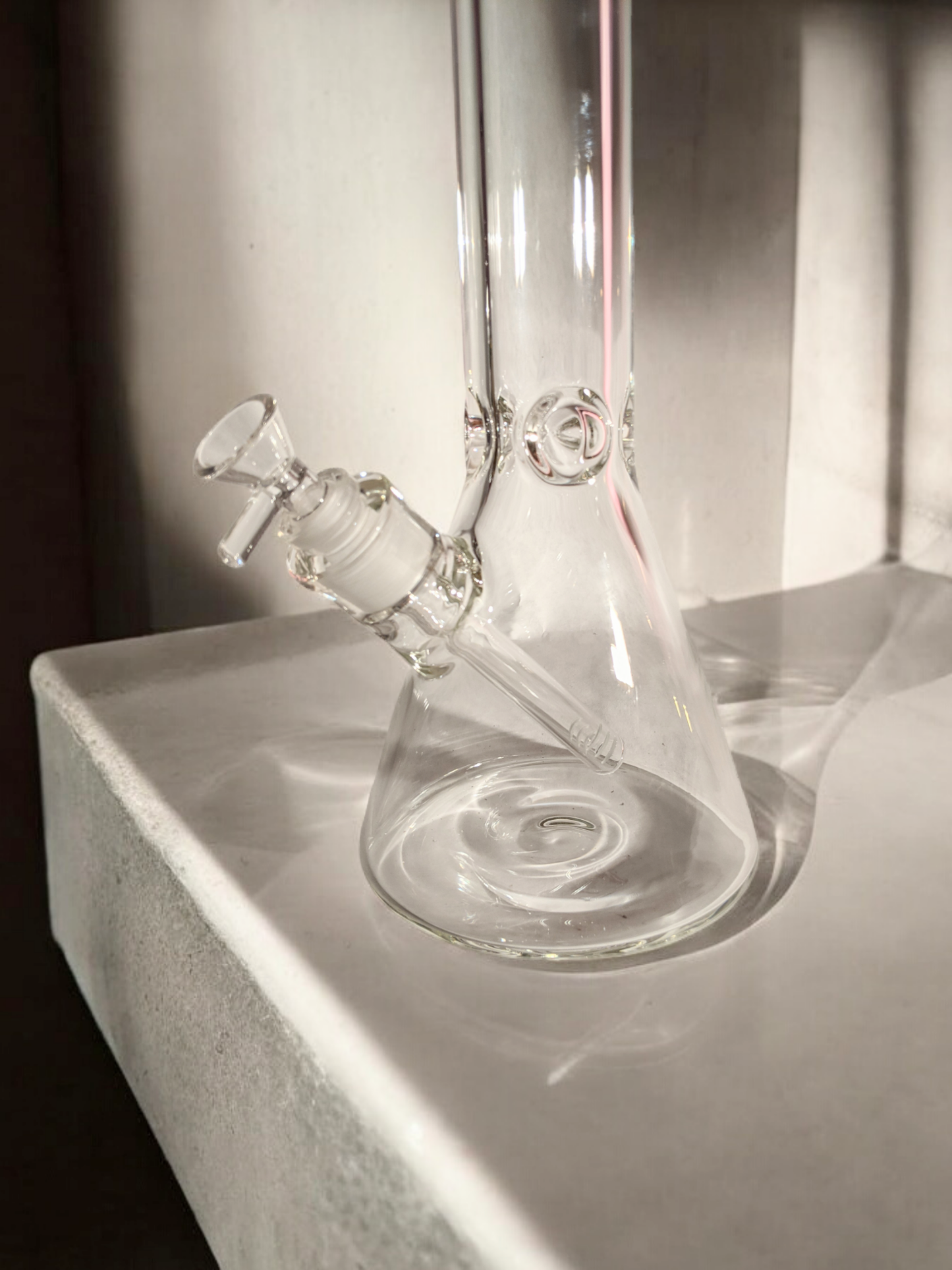 12" Basic Clear 9mm Phat-Joint Beaker