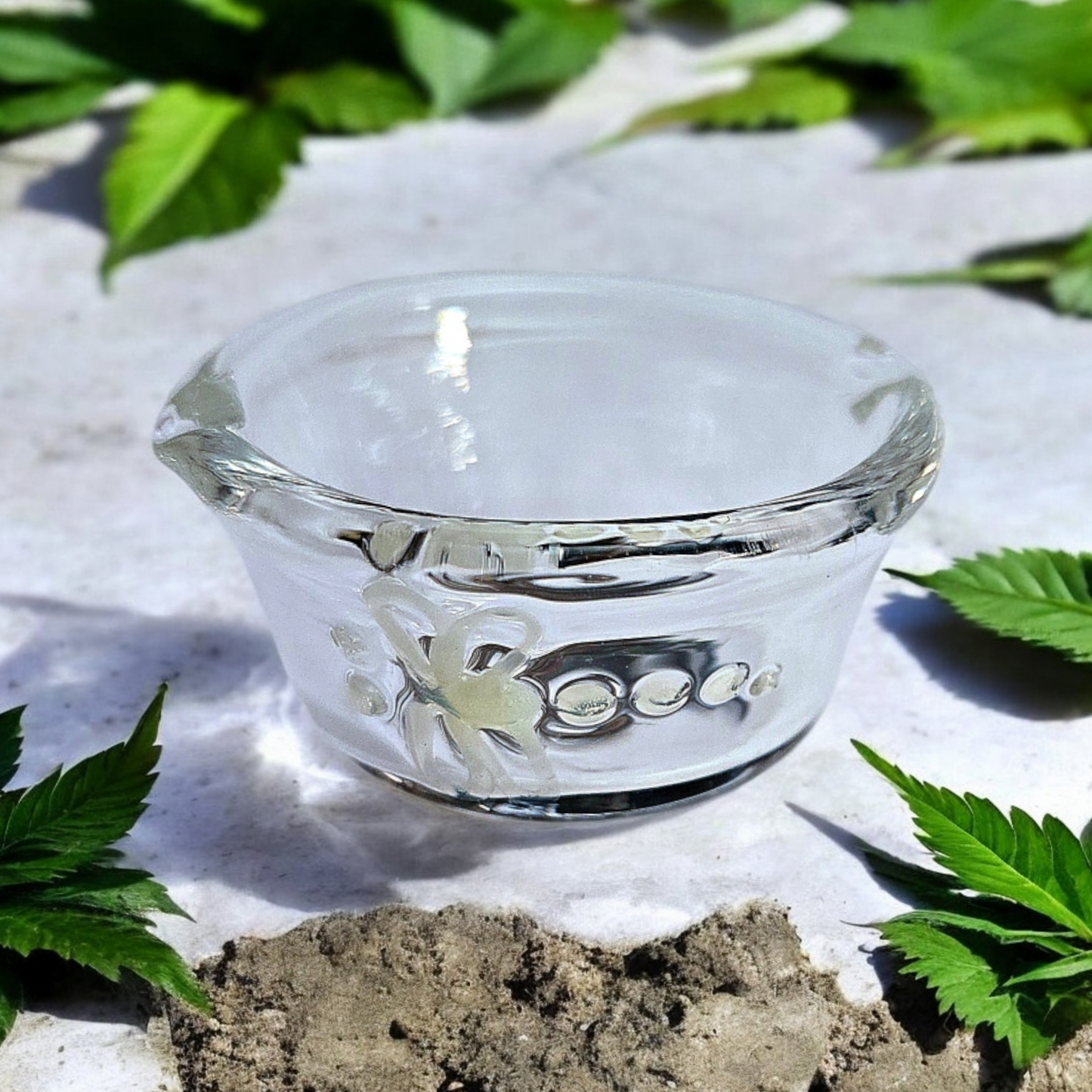 Locally Hand-Blown Dab Dishes